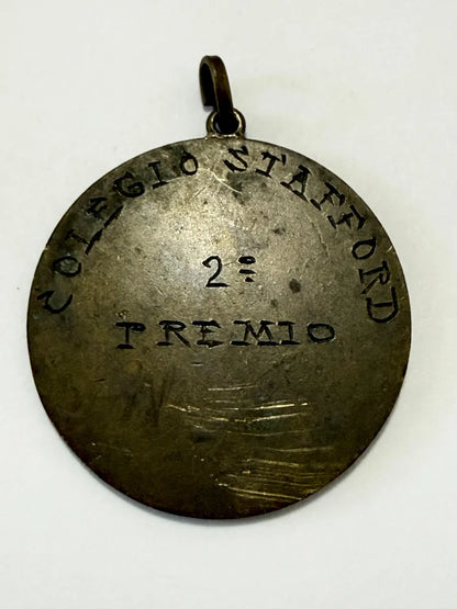 Medalha Antiga Colégio Stafford 2o Prêmio