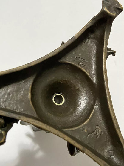 Antiga Luminária Escultura Anjos Músical