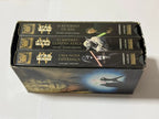 Star Wars Trilogia Clássica Vhs Box 3 Fitas Antigas Coleção