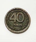 Medalha Antiga Dimep 40 Anos 1936-1976 São Paulo Brasil