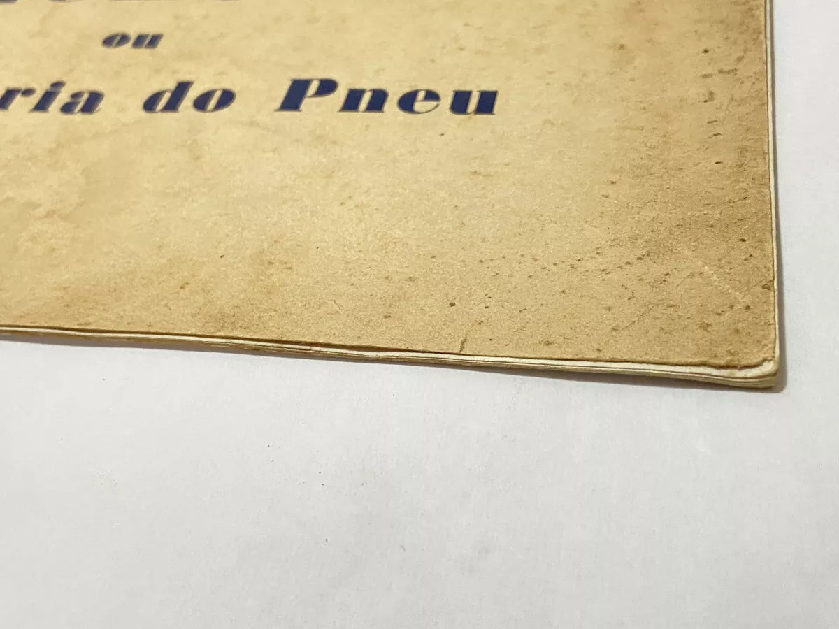 Livro Antigo Michelin - A História Do Pneu 1925