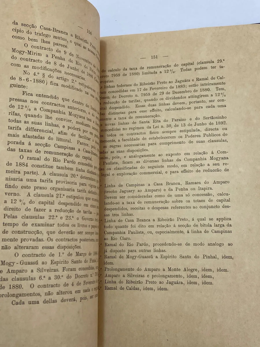 Livro Antigo A Reforma Das Tarifas Ferroviárias Sp 1901 Raro