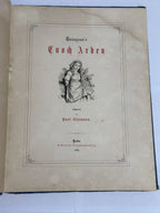 Livro Antigo Enoch Arden Tennyson Ilustrado 1876 Alemão