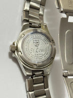 Relógio Antigo St. Louis Swiss Quartz Prata