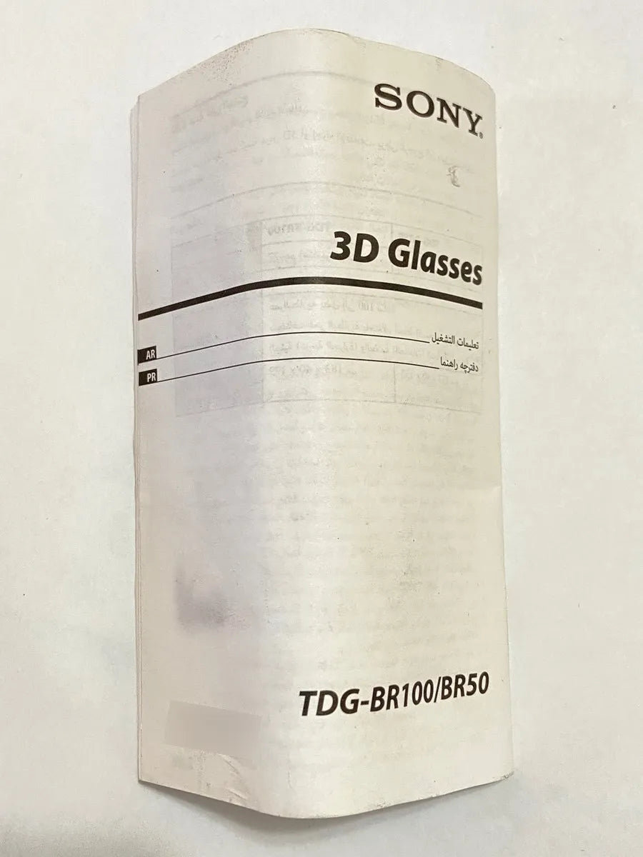 Óculos 3d Sony Tdg-br100 Original Com Manual E Caixa