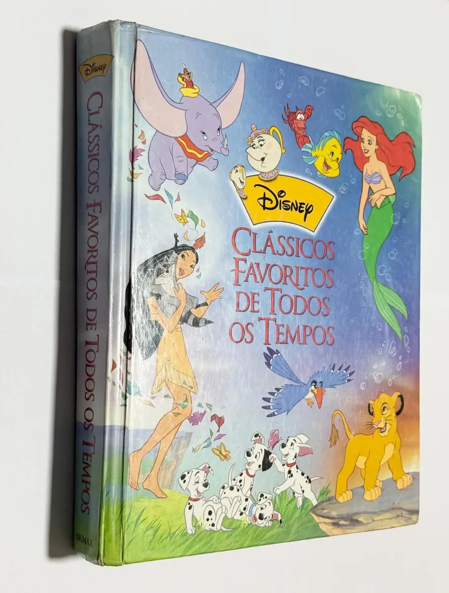 Livro Disney Clássicos Favoritos De Todos Os Tempos 1998 Eua
