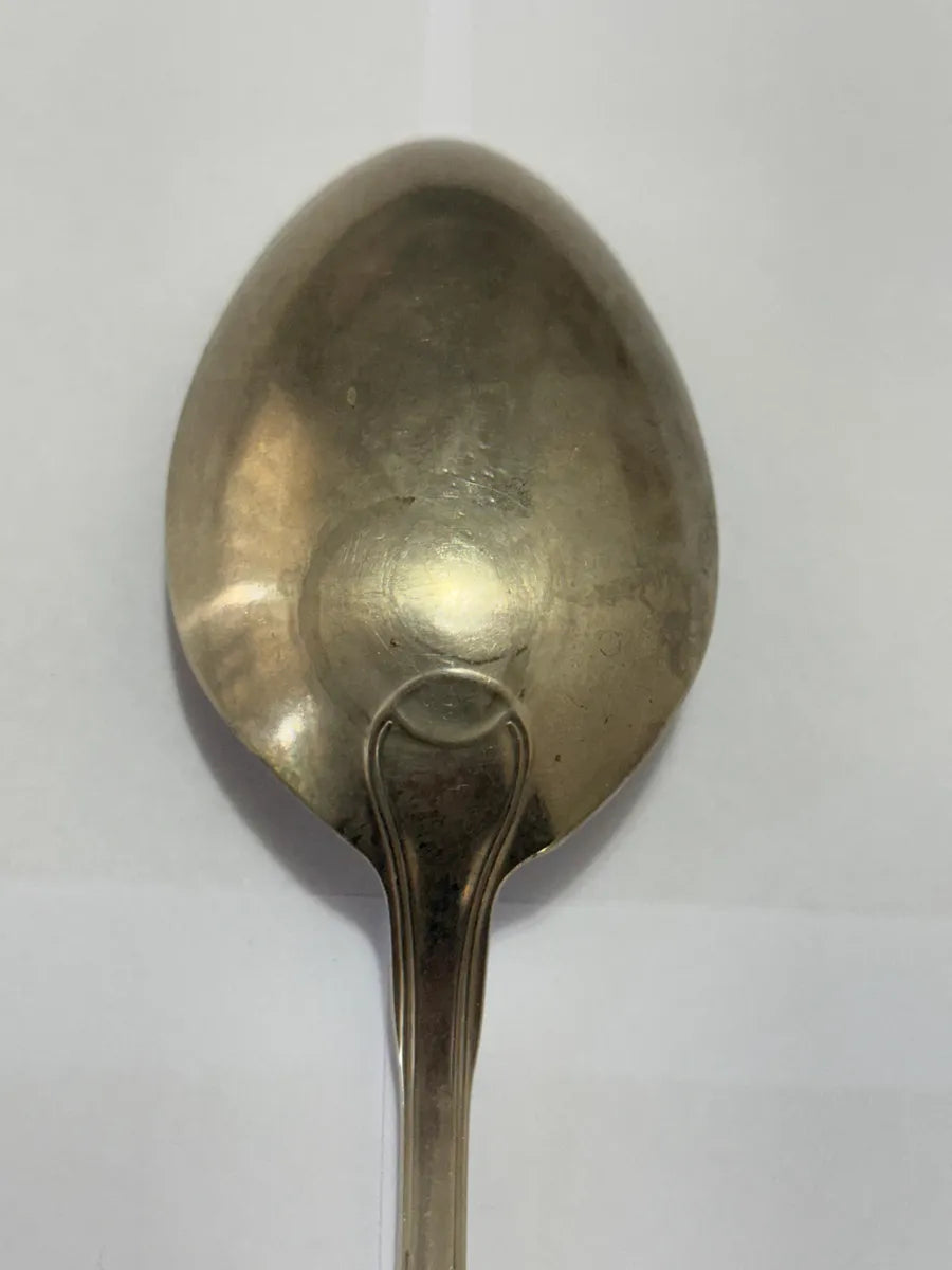 Colher Antiga Prata Alpaca 150g