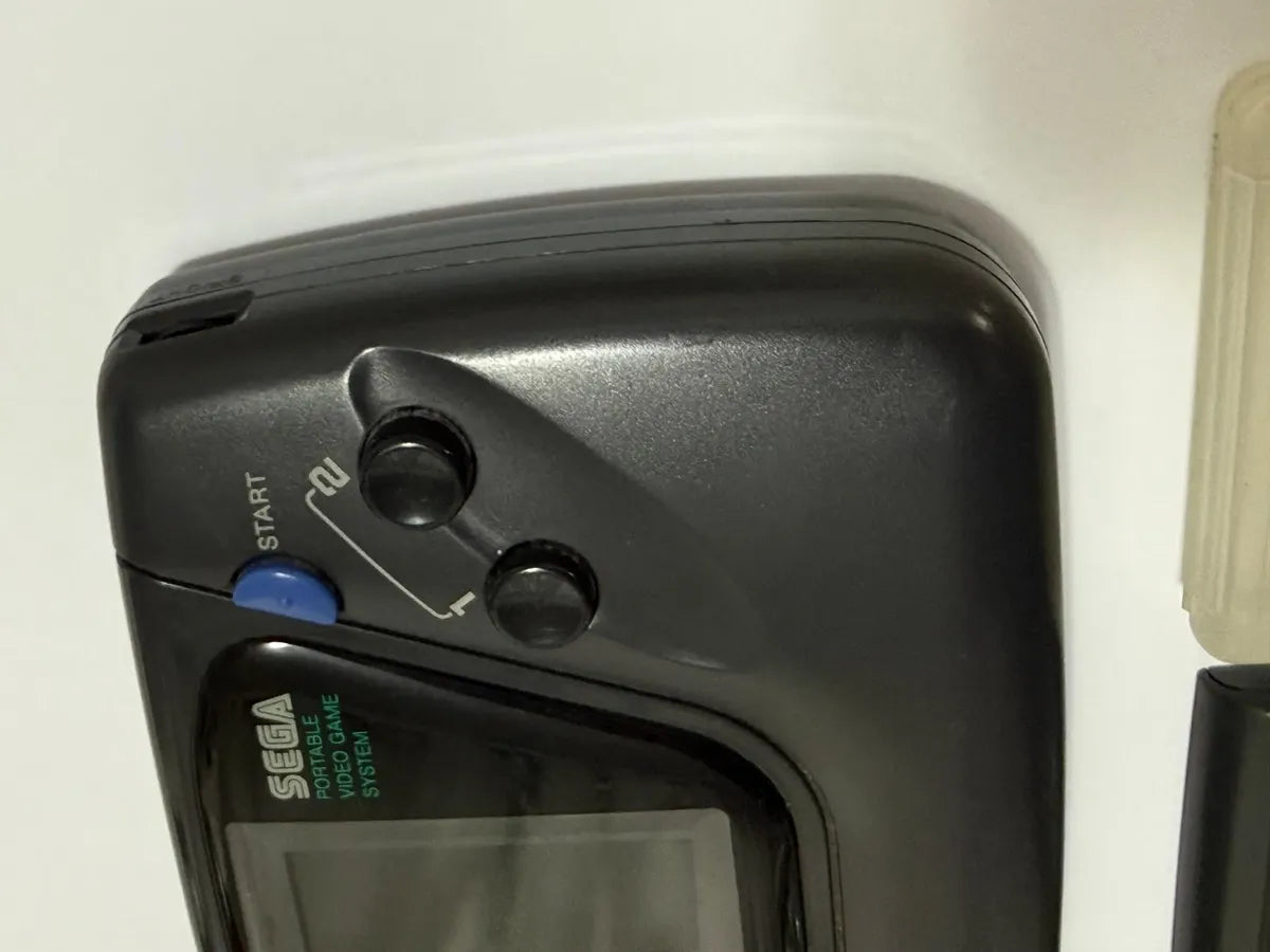 Console Antigo Sega Game Gear + 5 Jogos Originais Preto