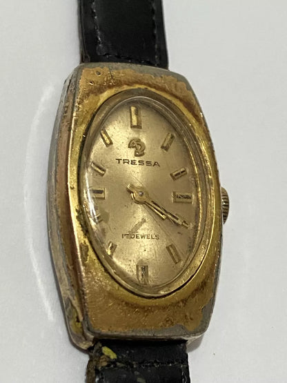 Relógio Antigo Suiço Tressa 17 Jewels Swiss