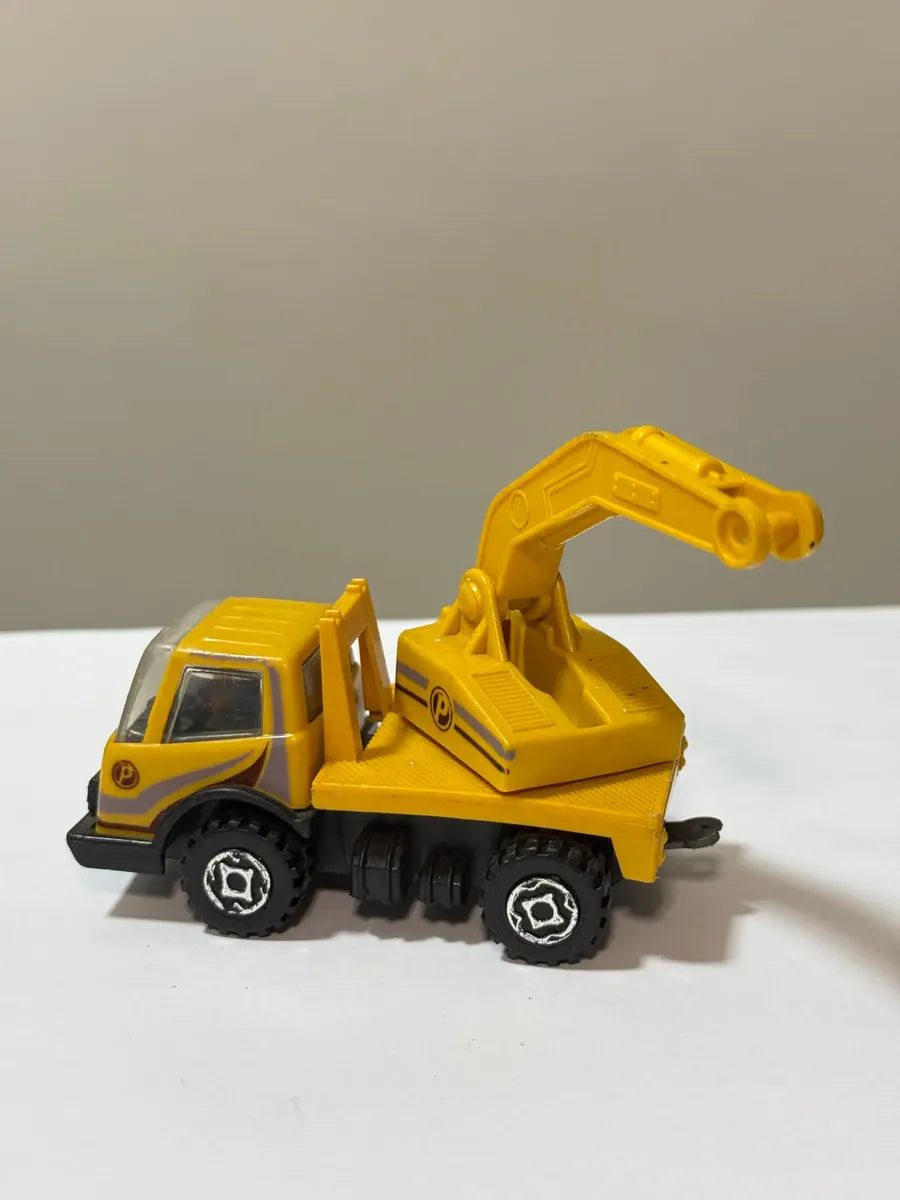 Caminhão Guindaste Antigo Pevi Brinquedo Anos 80