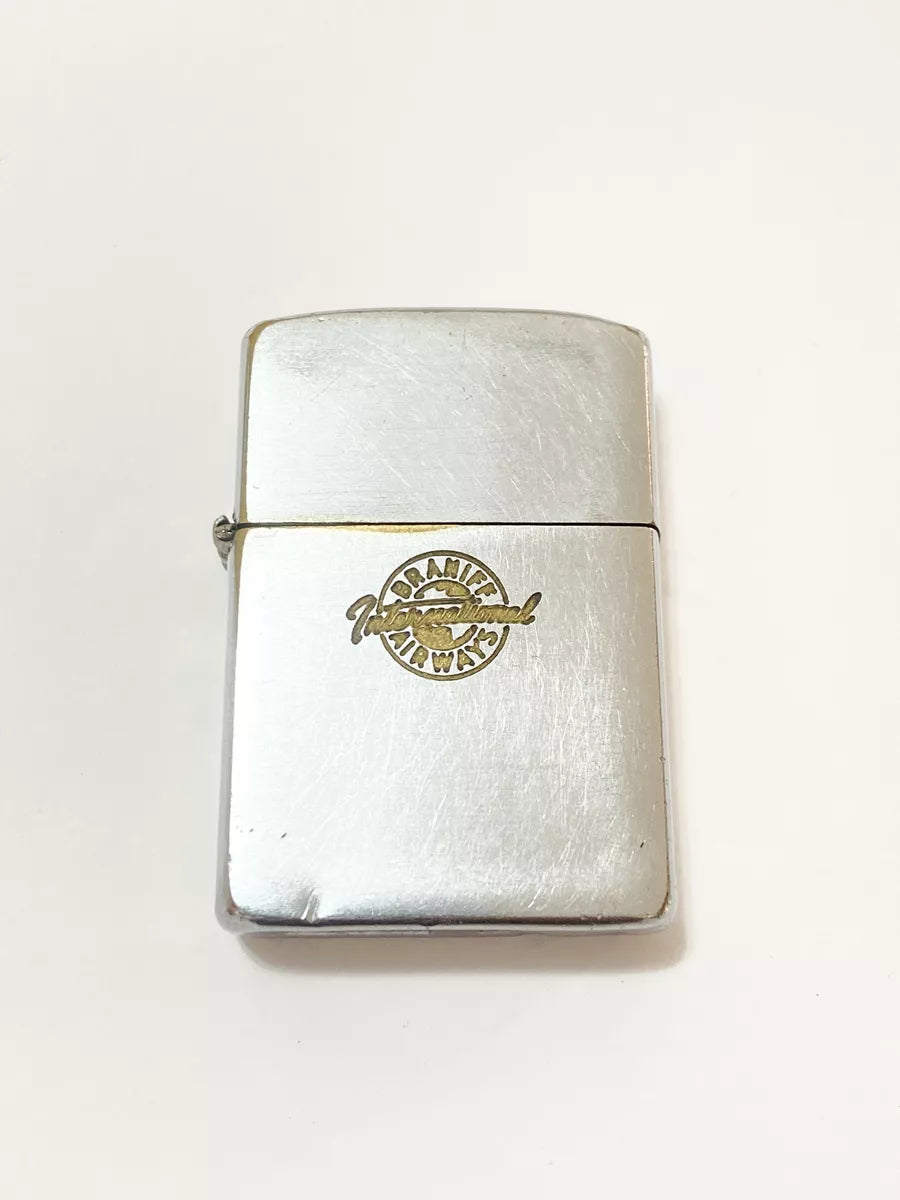 Isqueiro Antigo Zippo Braniff International Airways