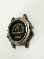 Relógio Antigo Cosmos Quartz Anadigi Aço
