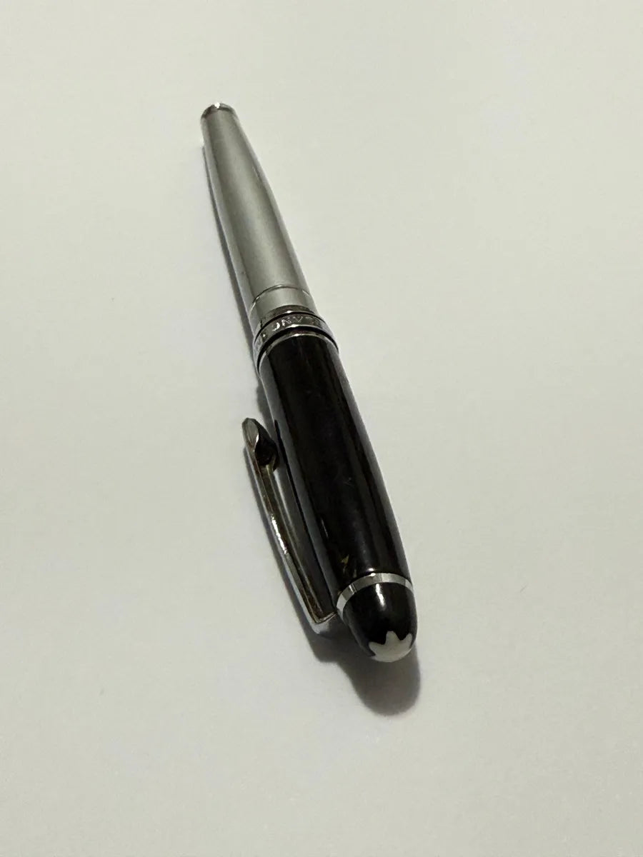 Caneta Tinteiro Montblanc Meisterstück Preta/prata
