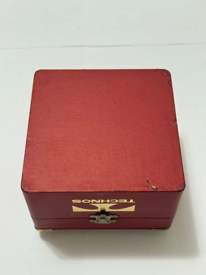 Caixa Original Relógio Technos - Estojo Antigo Vermelho