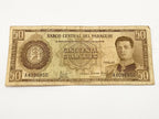 Cédula Antiga 1952 Paraguai 50 Guaranies