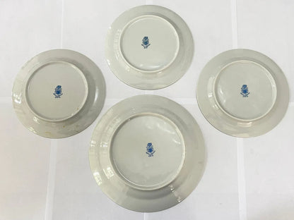 Pratos Antigos Germer Porcelana (4 Peças)