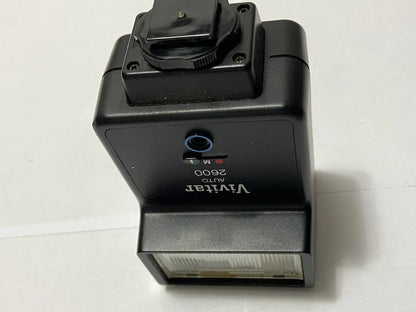 Flash Fotográfico Antigo Vivitar Auto 2600