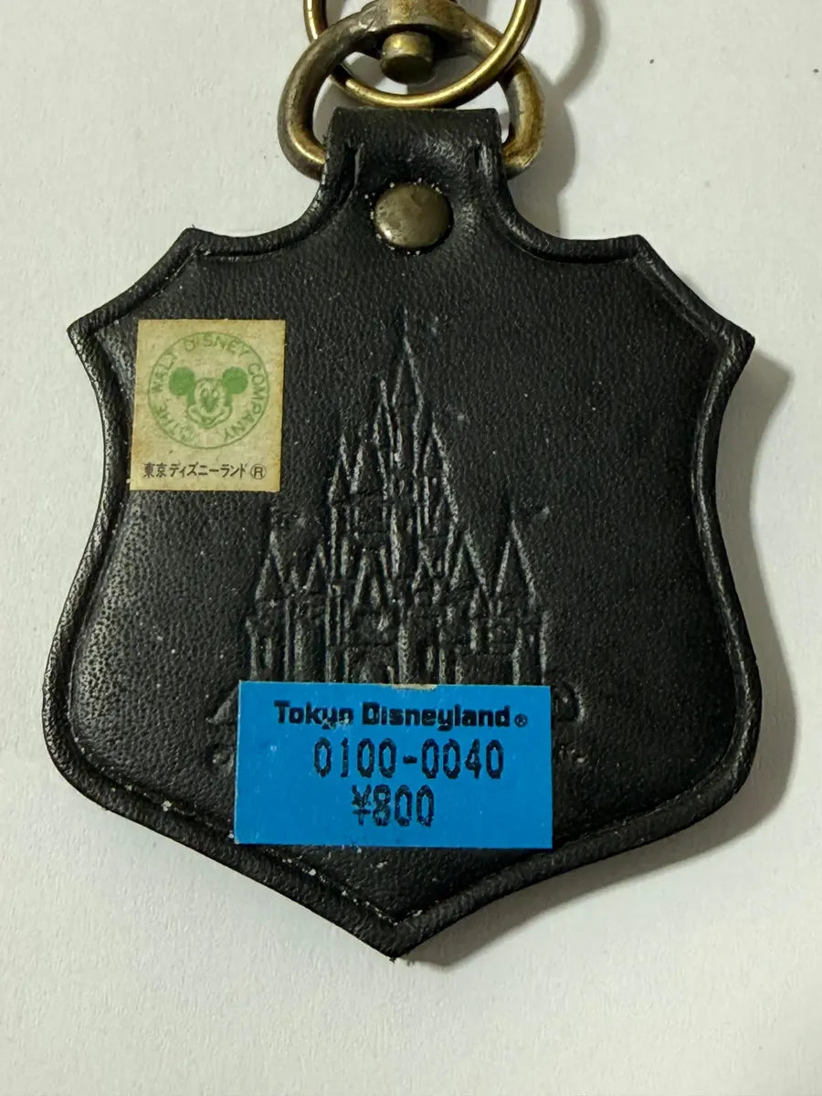 Chaveiro Antigo Mickey Mouse Tokyo Disneyland Couro