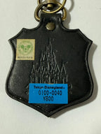 Chaveiro Antigo Mickey Mouse Tokyo Disneyland Couro