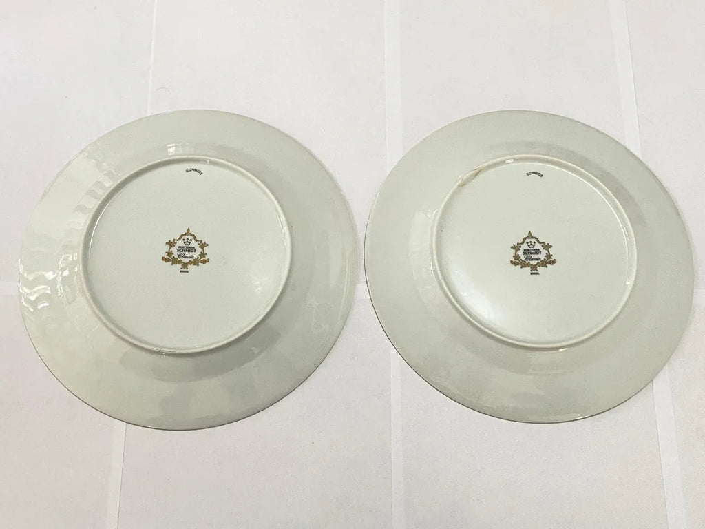 Pratos Porcelana Schmidt Classic 26cm (par) Antigos