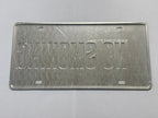 Placa Antiga Decorativa New York No Smoking Metal