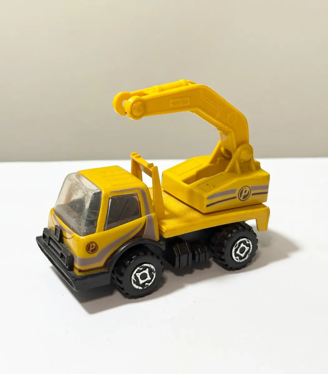 Caminhão Guindaste Antigo Pevi Brinquedo Anos 80