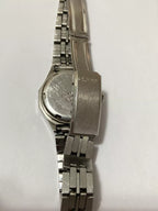 Relógio Antigo Orient Automatic 21 Jewels Au4976 Octogonal Prateado