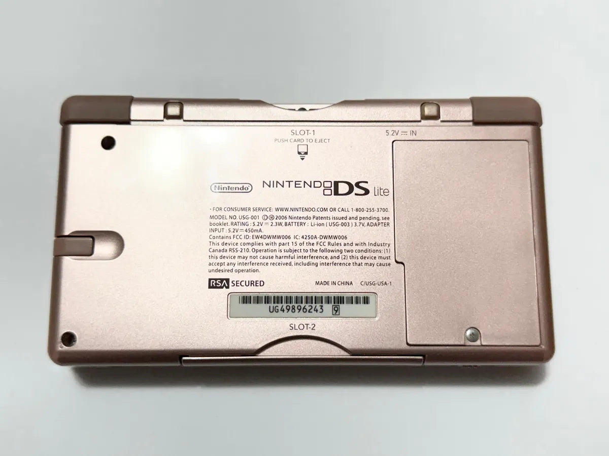 Nintendo Ds Lite Rosa + 4 Jogos Originais Super Mario Kart e outros