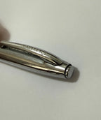 Tampa Caneta Sheaffer Original Cromada Antiga Prateado