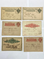 Bilhetes Postais Antigos República Do Brasil (lote)
