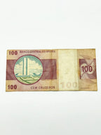 Cédula Antiga 100 Cruzeiros Floriano Peixoto Com Asterisco