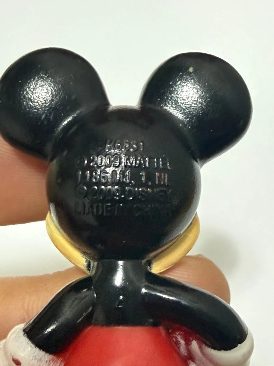 Raro Boneco Mickey Mouse Mattel 2009 Disney Miniatura