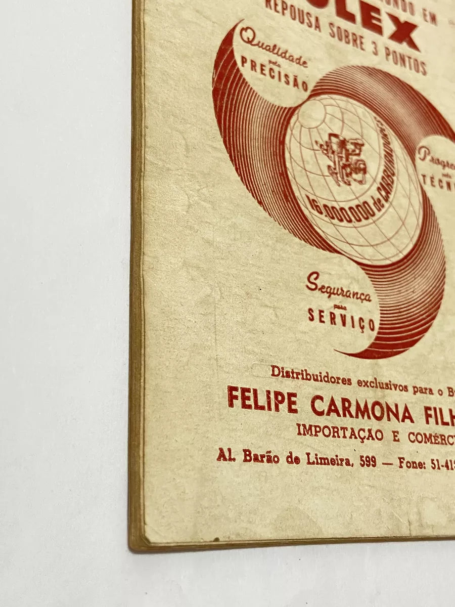 Livro Antigo Guia Do Motorista 1957 - O Mais Completo Manual De Instruções