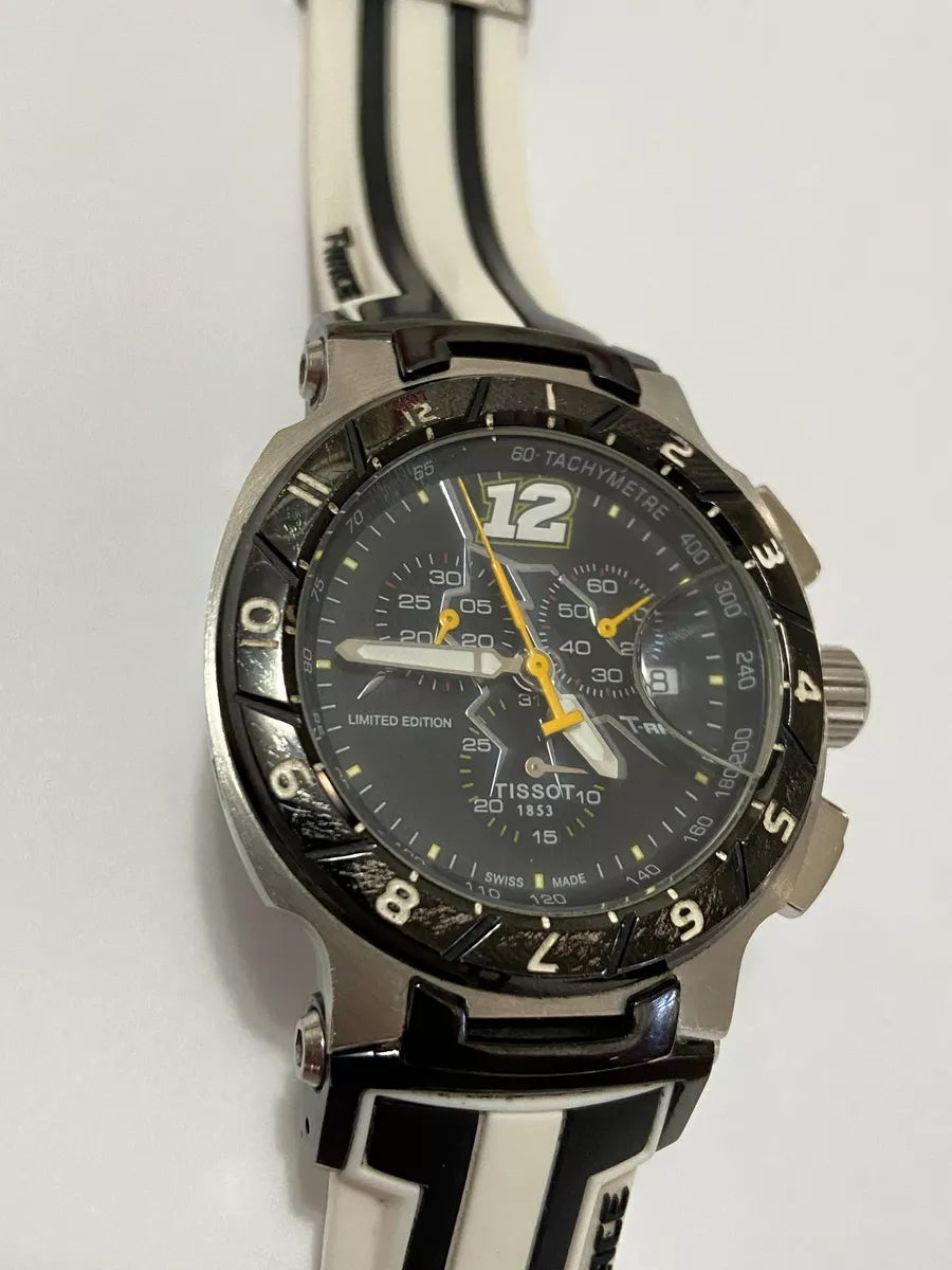 Relógio Raro Tissot Tom Lüthi 12 T-race Edição Limitada