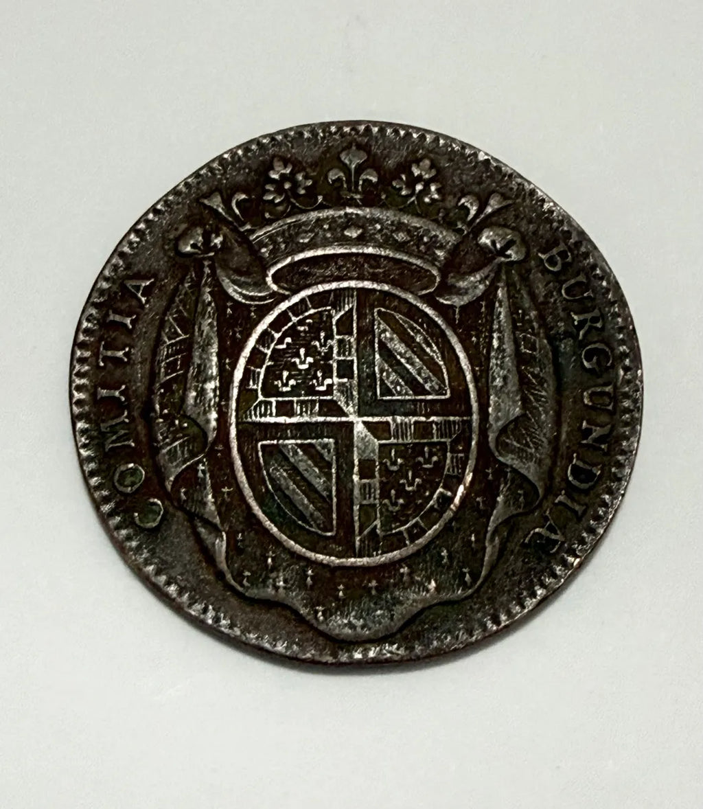Moeda Antiga Portugal 1725 Regit Me Et Dirigit Orbem