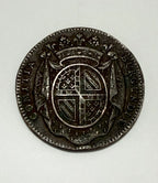 Moeda Antiga Portugal 1725 Regit Me Et Dirigit Orbem