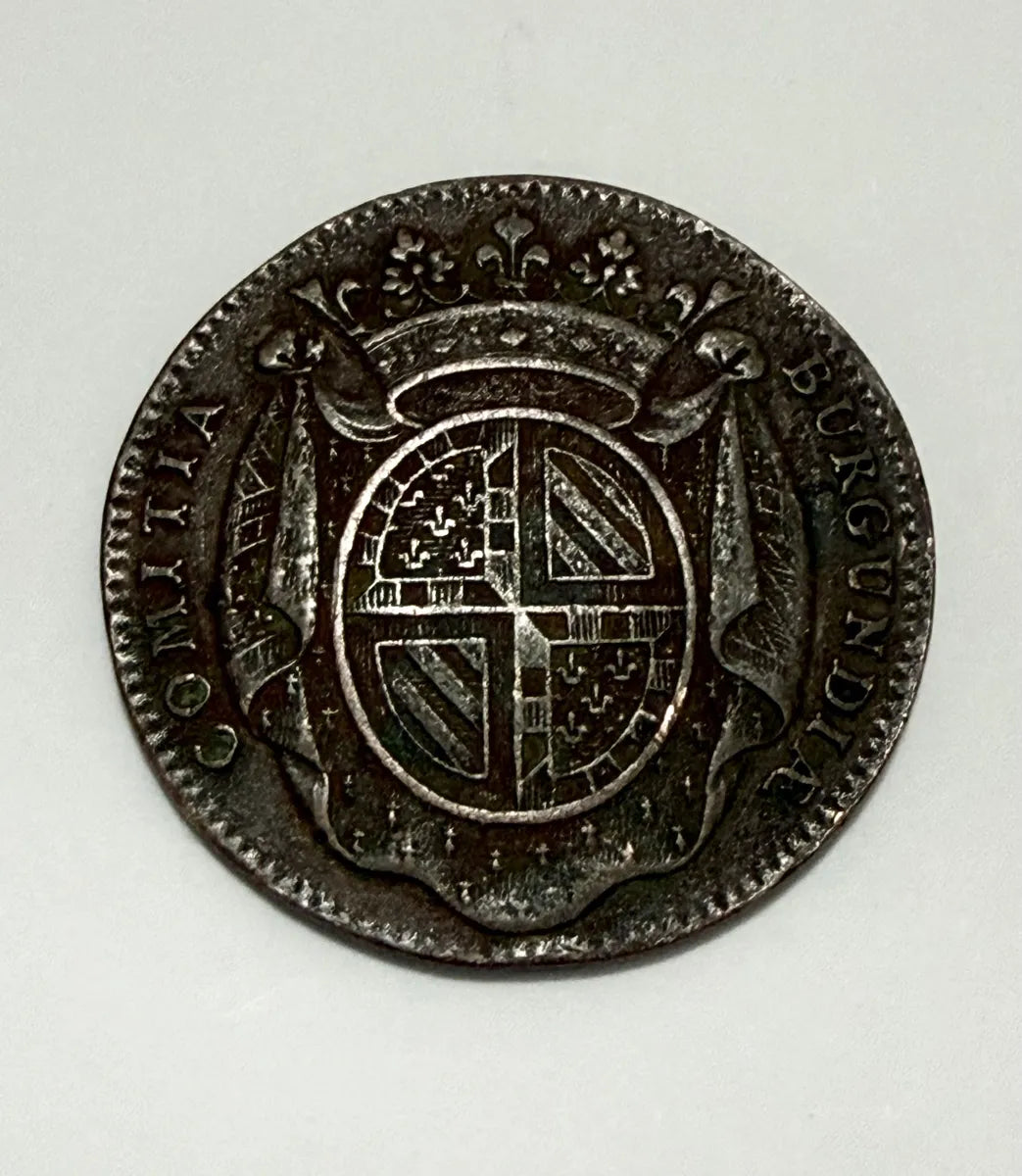 Moeda Antiga Portugal 1725 Regit Me Et Dirigit Orbem