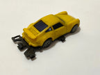 Carrinho Porsche Amarelo Glasslite Anos 80 - Raro Amarelo