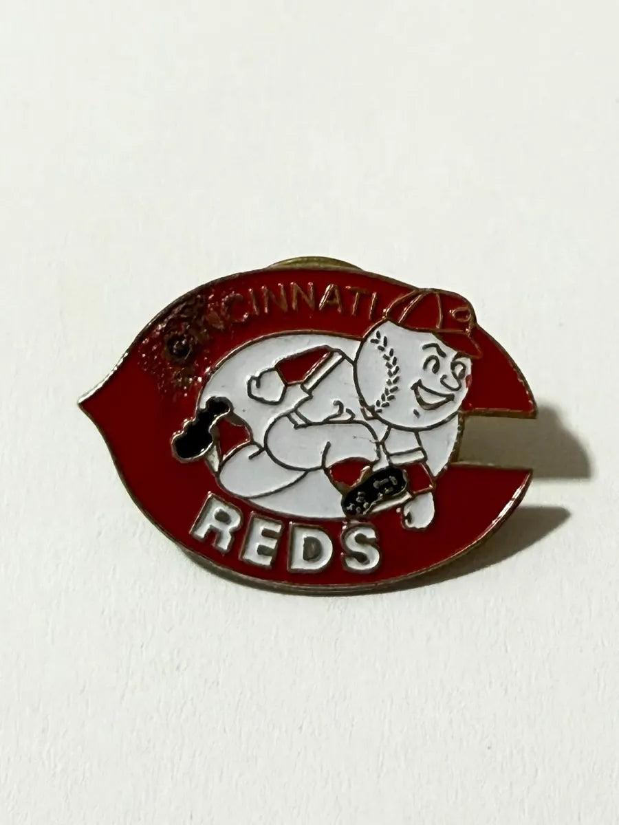Pin Broche Antigo Cincinnati Reds Mlb Baseball Oficial