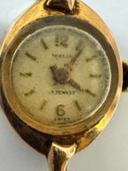 Relógio Antigo Tressa Swiss 17 Jewels Dourado