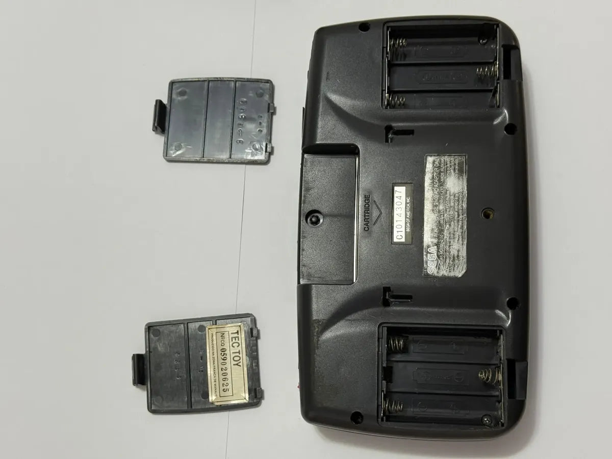 Console Antigo Sega Game Gear + 5 Jogos Originais Preto