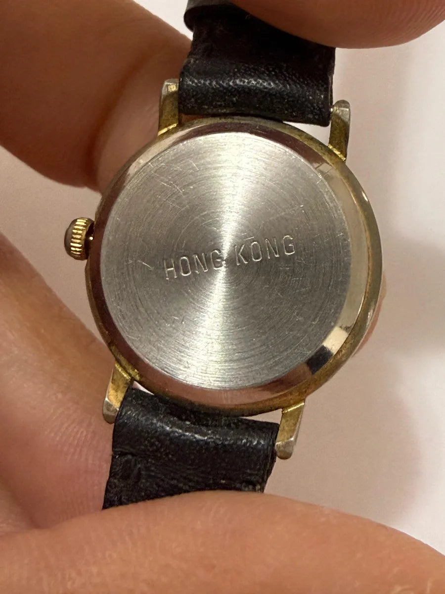 Relógio Antigo Classic Quartz Fase Do Sol Japan Movt