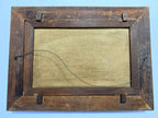 Quadro Antigo Pintura A Óleo Marinha Assinado Matteucci