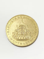 Medalha Comemorativa Antiga Da França - Basílica Sacré-coeur
