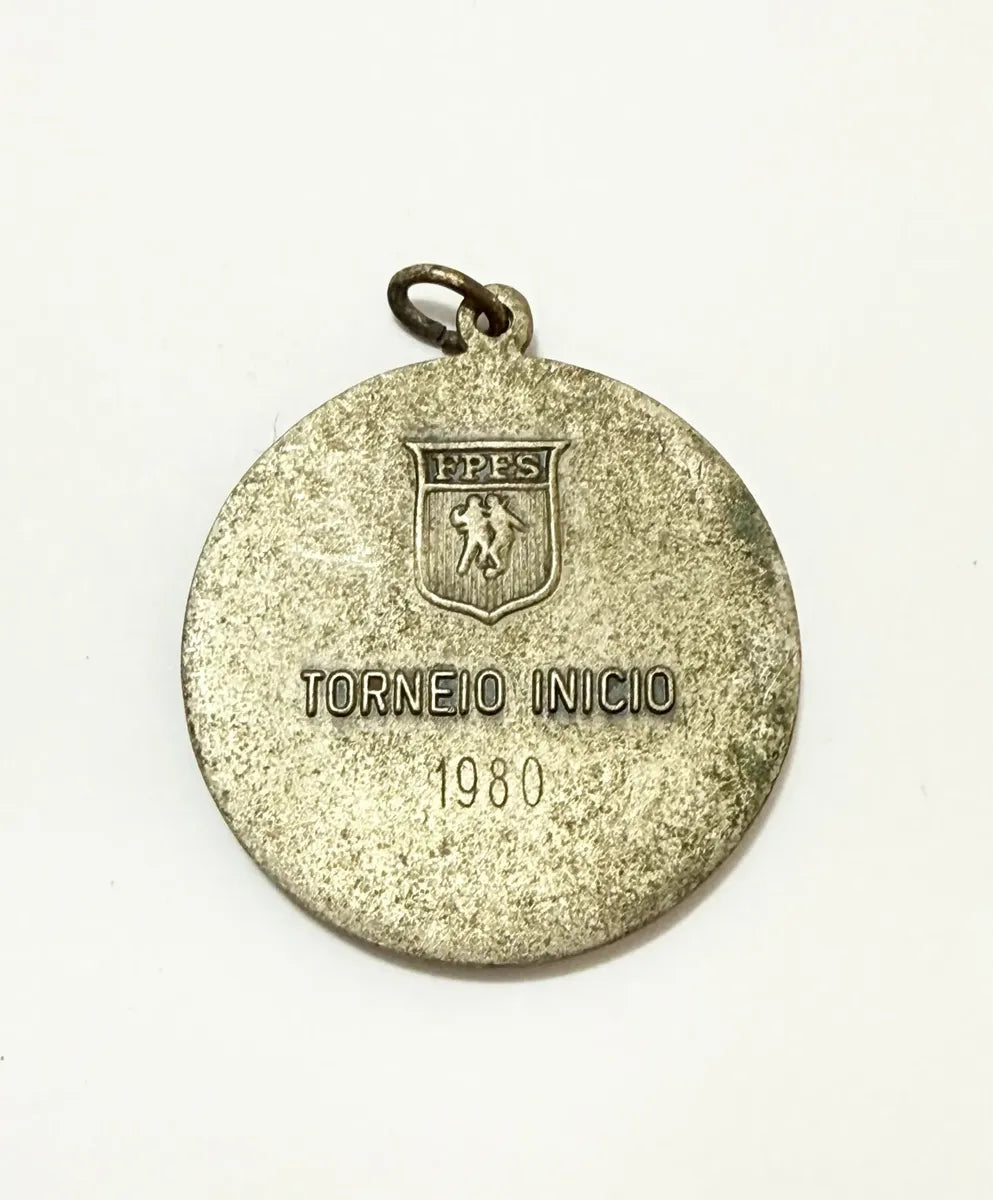 Medalha Antiga FPFS - Federação Paulista Futebol 1980 Torneio Inicio