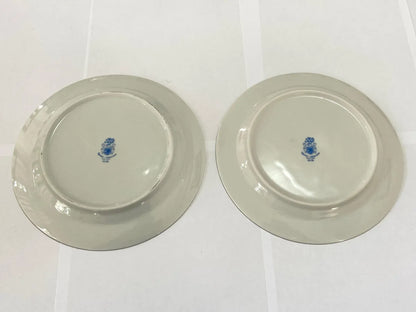 2 Pratos Antigos Germer Porcelana 21cm