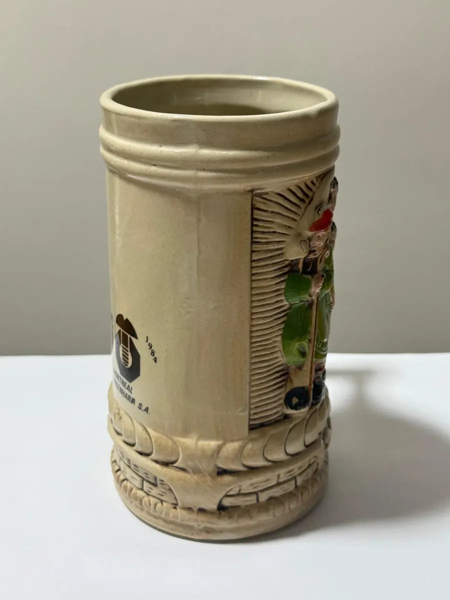 Caneca Chopp Porcelana Antiga Montreal Engenharia 1984