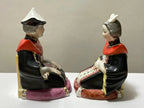 Estatuetas Antigas Em Porcelana Casal Oriental - Vieira de Castro