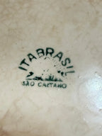 Prato Antigo Itabrasil São Caetano Faiança Floral 18cm