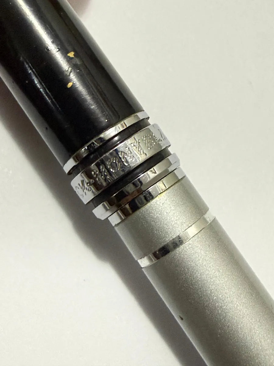 Caneta Tinteiro Montblanc Meisterstück Preta/prata
